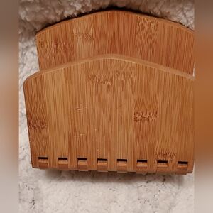 BAMBOO FOLDING NAPKIN HOLDER – ADJUSTABLE & SUSTAINABLE